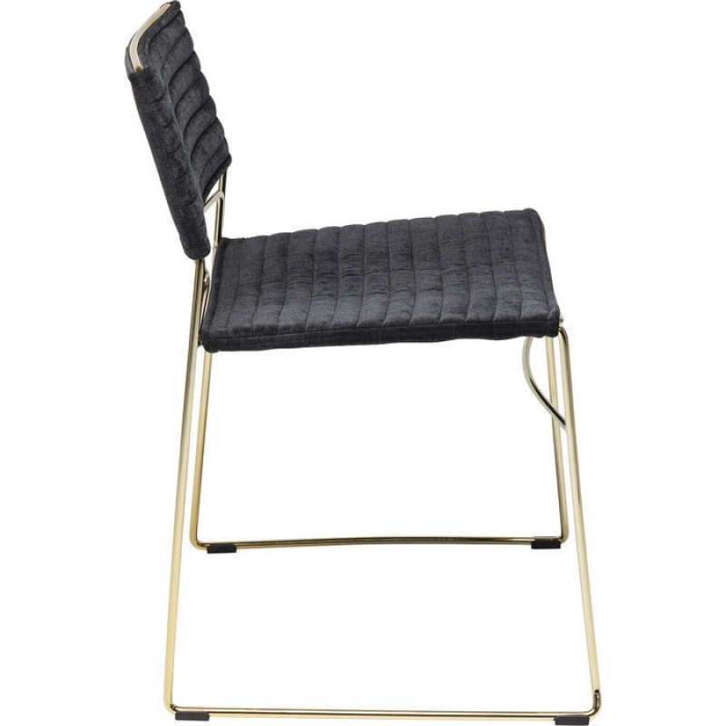 Chair Hugo Black Gold